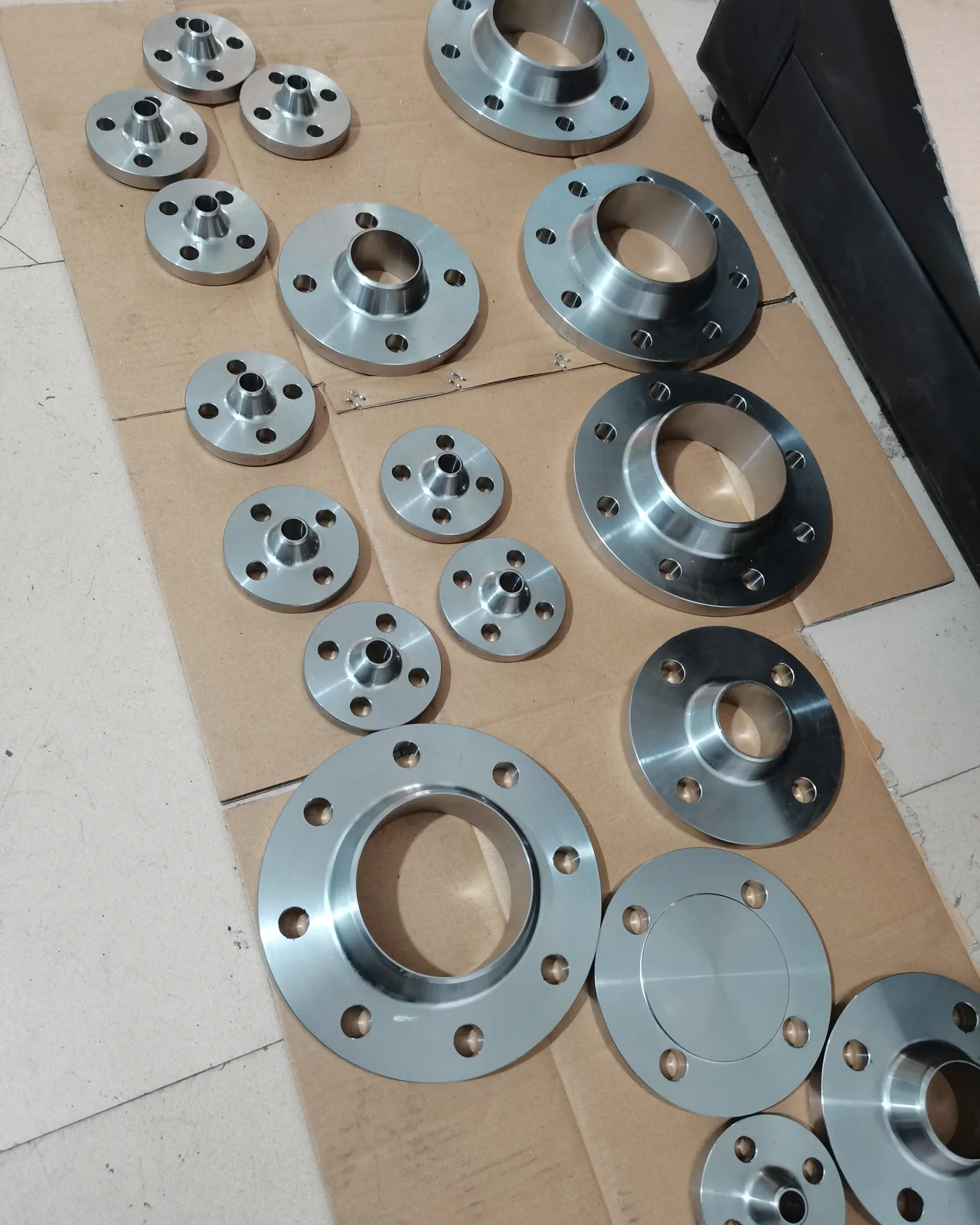 Components packed for despatch